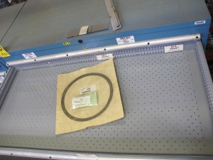 LISTA HEAVY DUTY 9-DRAWER PARTS CABINET W/ CONTENTS (W-50) LOADING & HANDLING FEE $25-